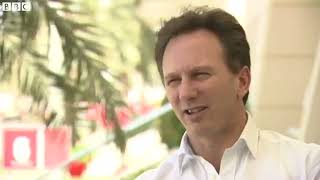 2014 F1 BBC Sport Christian Horner Interview from Bahrain test 2 [upl. by Amlus35]