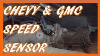 How To Replace Vehicle Speed Sensor in 19882005 Chevy GMC Truck amp SUV [upl. by Hsiri882]