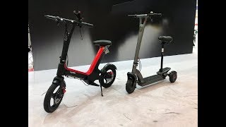 Новинка 2018 Обзор электроскутера IWalk Urban2 от Eco Koleso Выставка электроники в Гонконге [upl. by Searby]