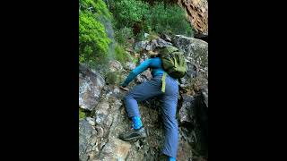 Kasteel Buttress Scrambling Table Mountain climbingadventures climbing hiking [upl. by Anitrebla73]