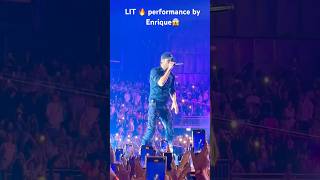 LIT 🔥 Performance by Enrique Live in Dubai shorts youtubeshorts music trending [upl. by Luis]