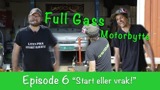 FULL GASS Huyndai h100 motorbytte Episode 6 [upl. by Eddra82]