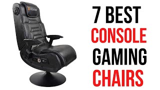 Best Console Gaming Chairs 2024  Top 7 Best Gaming Chairs  Reviews [upl. by Xirdnek471]