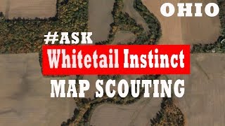 MAP SCOUTING Ohio Whitetails How To Hunt Food Sources [upl. by Fira]