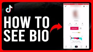 How To See Bio on TikTok Simple Steps on How To See Users Bio on TikTok [upl. by Neeven2]