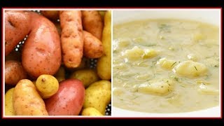 Vegetarian Potato Soup Recipe  Creamy Good [upl. by Etteiluj156]