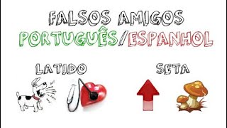 FALSOS AMIGOS EM ESPANHOL [upl. by Edson]