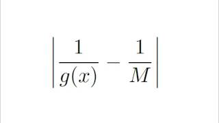 Proof of Quotient Law of Limits [upl. by Ydroj]