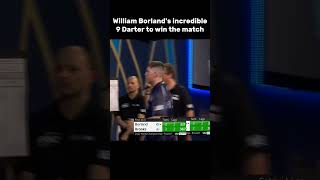 9 Darter to win the match darts 9darter dartswm [upl. by Arick]