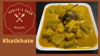 Khatkhate Recipe  Goan Mixed Veg Khatkhate  Sarita’s Goan Recipes [upl. by Atoel]