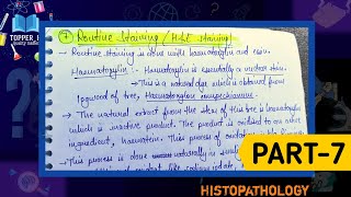 Hematoxylin and eosin stain  H and E staining procedure  H and E stain Routine staining [upl. by Nylirem]