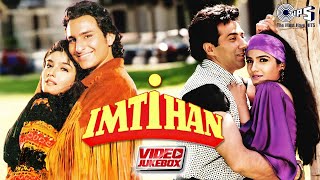 Imtihan Movie Jukebox  Saif Ali Khan Raveena Tandon Sunny Deol  Anu Malik  Bollywood 90s Hits [upl. by Le]