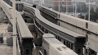 how does monorail rail track work [upl. by Akahs]