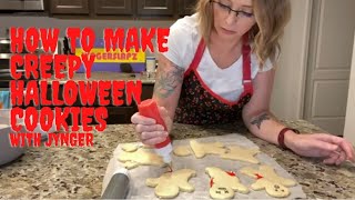 How To Make Creepy Halloween Cookies [upl. by Archie218]