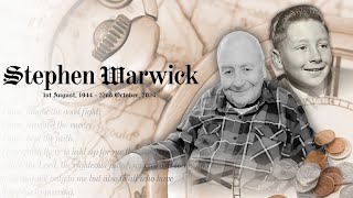 Live Stream of the Funeral Service of Stephen Warwick [upl. by Baer247]