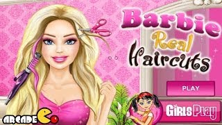 Barbie Real Haircuts  Barbie Game [upl. by Cronin432]