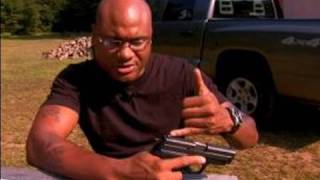 40 Caliber Semi Automatic Handgun Training  How to Make Front amp Rear Sight Adjustment for Handguns [upl. by Kendry]