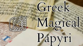 Greek Roman Egyptian Magic  Greek Magical Papyri  Books of Magic [upl. by Nosyerg]