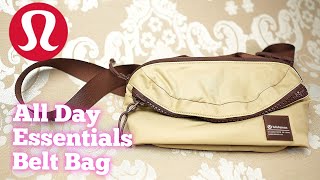 Lululemon All Day Essentials Belt Bag 25L Review [upl. by Nylarac609]