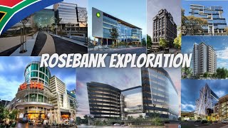 🇿🇦Rosebank Exploration  The Richest Precinct in Johannesburg✔️ [upl. by Silirama497]