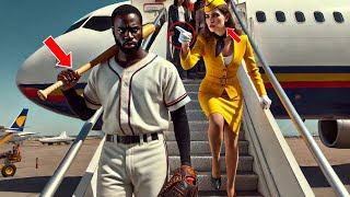 Flight attendant kicks Black baseball player off the plane – 7 minutes later he owns the plane [upl. by Maurizio]