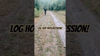 LOG HOP PROGRESSION OSET Bike Adventure  Triumph Adventure Experience Moto offroad Trials [upl. by Ilil713]