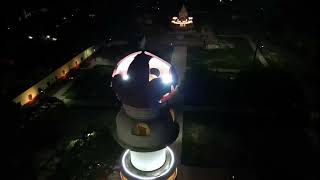 Triveni Pusp Arail Ghat Drone View Sangam Ghumane ki mast Place [upl. by Ganiats]