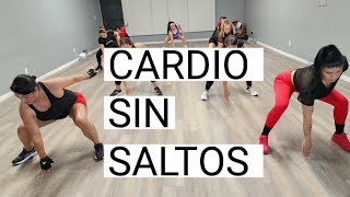 CARDIO SIN SALTOS  QUEMA GRASA Y TONIFICA [upl. by Suzette]