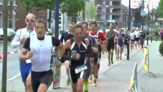 Alsdorf Dachser Duathlon mit deutschen Meisterschaften Kurzdistanz 2016 [upl. by Zolnay]