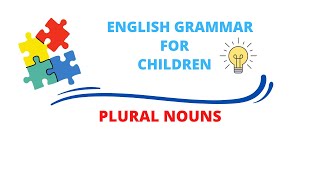 Le pluriel des noms en anglais Anglais pour les enfants [upl. by Eizle]