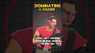 TF2 Scout Dominating A Soldier Voice Lines [upl. by Samoht954]