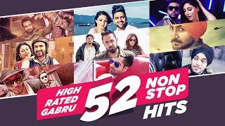 quotHigh Rated Gabru 52 NonStop Hitsquot  NewYear2018 Special Songs  Birgi Veerz  TSeries [upl. by Dekeles]