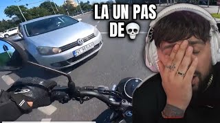 IMOGEN REACTIONEAZA LA INCIDENTE DIN TRAFIC PE MOTOCICLETA [upl. by Enyala]