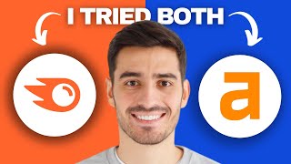 Semrush vs Ahrefs 2024  Which One is Better [upl. by Otis]