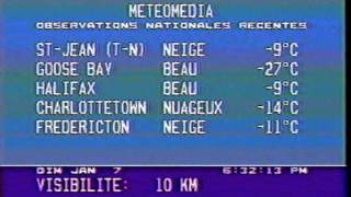 Meteomedia clip January 1989 2 [upl. by Carilla]