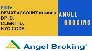 Angel Broking explains what is the difference between a Demat amp Trading account  Angel Broking [upl. by Aiceled]