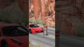 Ferrari Bollard Crash Test [upl. by Danyluk519]