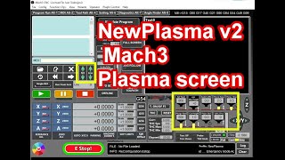 Mach3 Plasma screen NewPlasma v2 [upl. by Ardnama]