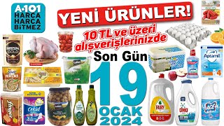 A101 HAFTA SONU İNDİRİMLERİ  A101 1319 OCAK KATALOĞU İNDİRİMLERİ  TEMİZLİK GIDA  A101 BU HAFTA [upl. by Eidde994]