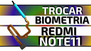 Xiaomi Redmi Note 11 2201117TG Como Trocar Biometria Impressao Digital How to Change Biometrics Fing [upl. by Adivad627]