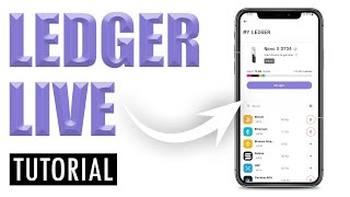 Ledger Live Mobile App Tutorial  Beginner Guide [upl. by Navannod247]