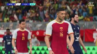 Gameplay FC 24  AS Roma  Cagliari  Lega Serie A TIM  20232024 [upl. by Kolosick266]