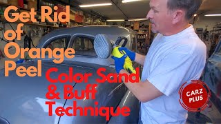 How to Sand and Buff Clear Coat  3M Sand amp Polish System [upl. by Gawlas209]