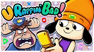 U Rappin Bad Parappa The Rapper Car Rap 10th Anniversary [upl. by Arolf]