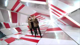 음악중심  BOY FRIEND  Dont Touch My Girl 보이프렌드  내 여자 손대지마 Music Core 20111008 [upl. by Ellenahc]