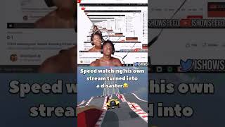 Speed played his live stream ishowspeed speed ronaldo youtubeshorts gofastbits speedgoat [upl. by Petronille]