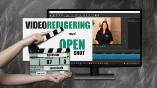 REDIGER video med GRATISprogrammet OpenShot  Begynderguide 2020 [upl. by Shoifet773]