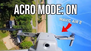 😢 Redneck Turns Mavic Air 2 into High Speed FPV Drone  DJI Mavic Air 2 FPV Sleeper Build [upl. by Bainter]