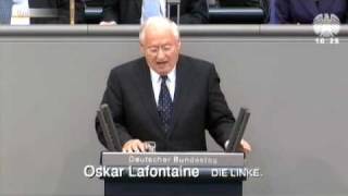 Oskar Lafontaine DIE LINKE Mehr Freiheit und Demokratie [upl. by Funch]