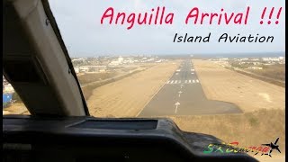 Islander Adventures  Trans Anguilla Airways arrival  homebase airport in Anguilla [upl. by Oniluap]